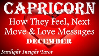 CAPRICORN | They Know There's No Chance But They're Coming For You! | December 2022 How They Feel