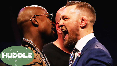 Floyd Mayweather Says Conor McGregor Should Be the Favorite, Is it Mind Games? -The Huddle