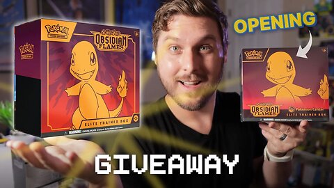 Obsidian Flames: Pokémon Center ETB opening (+ GIVEAWAY!)