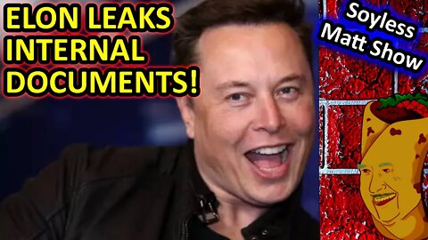 Reading Elon Musk TWITTER FILES! It's a quick Soyless Matt Show with Dame Pesos.