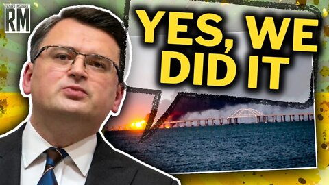 Ukrainian Foreign Minister Admits: We Blew Up the Crimea Bridge