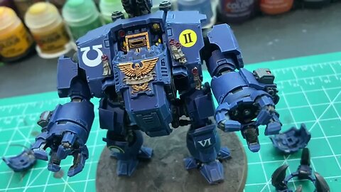 Painting and Magnetizing the Brutalis Dreadnought for the Ultramarines - Warhammer 40k