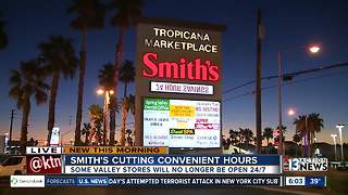 Smith's grocery store cutting hours