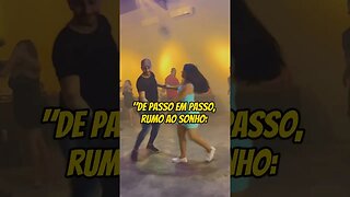 "De passo em passo, rumo ao sonho: Fica Amor #short #forró #pisadinha