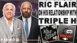 Ric Flair on His Relationship with Triple H | Clip from Pro Wrestling Podcast Podcast | #ricflair