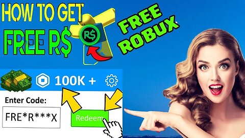 HOW TO GET FREE ROBUX | FREE ROBUX 2023 | FREE ROBUX GENERATOR | ROBLOX