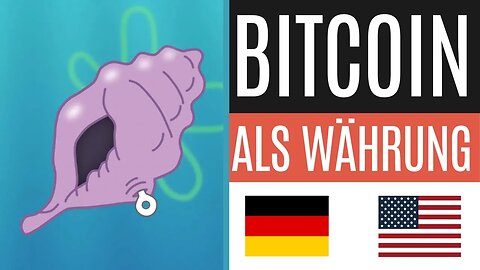 🐚 Bitcoin als Währung in Deutschland & USA - Magische Miesmuschel spricht Klartext! #shorts