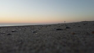 1/6 N. Tybee beach sunrise with Lighthouse
