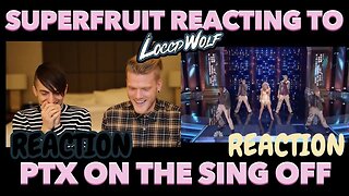 Love Their Energy Together! | FIRST TIME REACTION SUPERFRUIT REACTING TO PENTATONIX ON THE SING-OFF