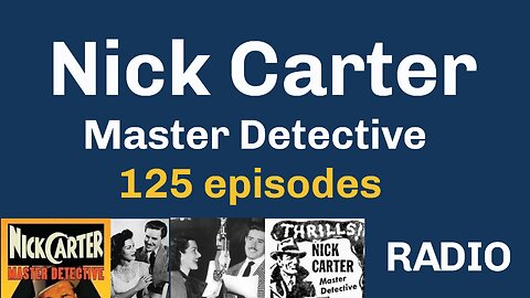 Nick Carter 1943 (ep031) Drug Ring Murder