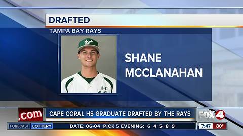 Cape Coral High grad drafted by Rays