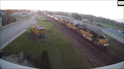 UP 1995 Leading WB Manifest at Belle Plaine and Carroll, IA on May 4, 2022 #SteelHighway