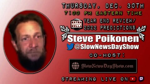 Year End Review & 2022 Predictions w/Steve Poikonen | Extra Bulla LIVE!