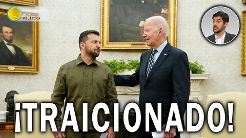 ¡TRAICIONADO! Zelenski aparece abatido por el nuevo plan de Biden para Ucrania - DMP VIVO 90