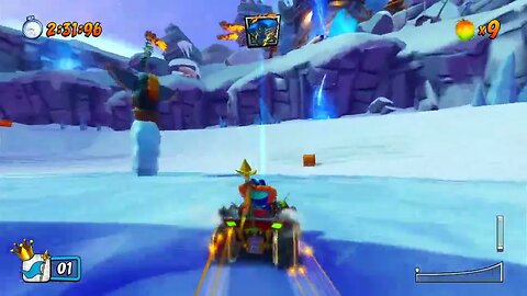 The North Bowl Steal The Bacon Gameplay - Crash Team Racing Nitro-Fueled