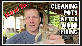 Cleaning Pots After Wood Firing - How To