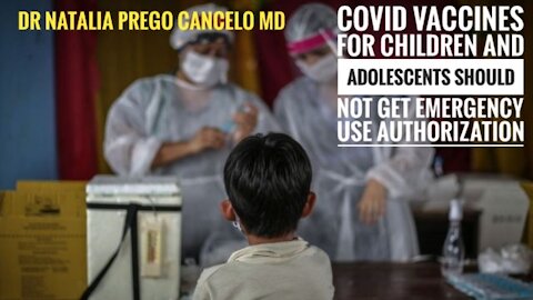 Covid vaccines for children and adolescents should not get emergency use authorization