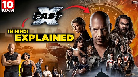 Fast X (2023) Explained In Hindi - Prime Video Fast & Furious 10 Movie