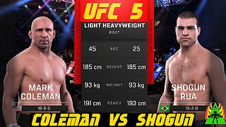 UFC 5 - COLEMAN VS SHOGUN