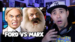 Henry Ford vs Karl Marx. Epic Rap Battles Of History (Reaction)