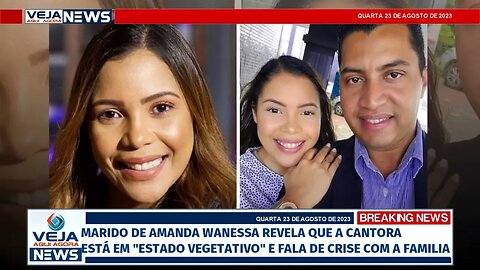 MARIDO DE AMANDA WANESSA REVELA A TRISTE NOTÍCIA SOBRE A CANTORA