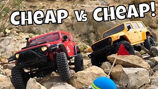 2 of the Cheapest Mini Crawlers You Can Buy! FTX Fury X Vs EAZYRC Arizona