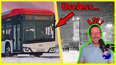 USELESS: Electric buses CAN'T COPE with the COLD