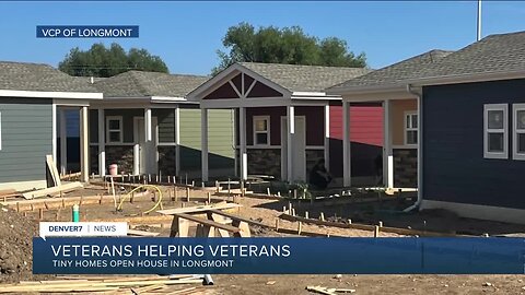 Veterans Community Project building tiny homes for homeless veterans