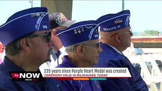 Purple Heart recipients honored at War Memorial Center