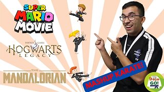 Karate Mashup For Kids | Mario Star Wars & Hogwarts | Dojo Go! (Week 89)