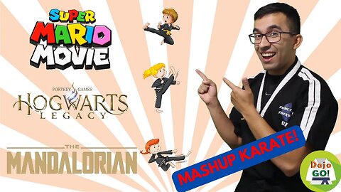 Karate Mashup For Kids | Mario Star Wars & Hogwarts | Dojo Go! (Week 89)