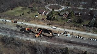 4 train cars carrying coal derailed in Caledonia