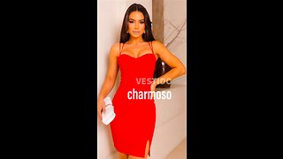 Vestido Vermelho Top