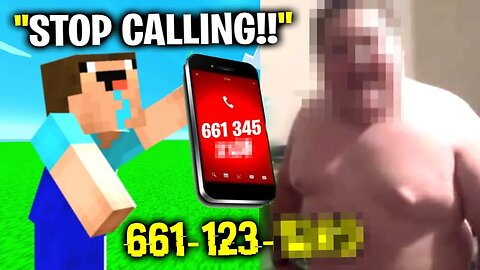 I Leaked Noob1234's Phone Number.. (Minecraft)