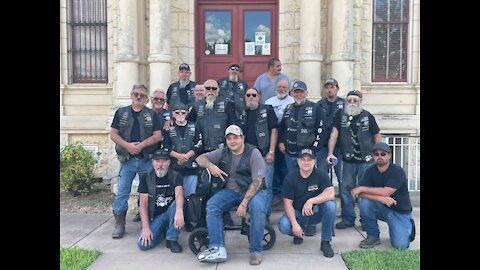 Ride For Justice Milam County Courthouse