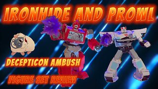 Ironhide and Prowl .. Decepticon Ambush Figure Set Review