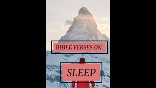 6 Bible verses for sleep part12 #shorts