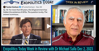 Exopolitics Today Week in Review with Dr Michael Salla Dec 2, 2023