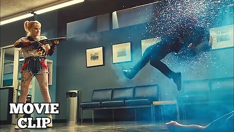 Police Station Scene [4K] - Harley Quinn Movie - Best DC Movie