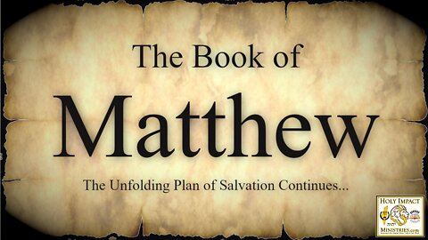 Matthew Chapter 16b And 17 Prophecies of Death And Deception