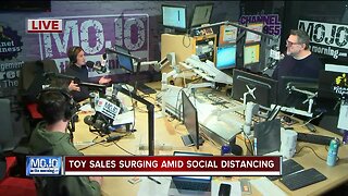Mojo in the Morning: Toy sales up amid social distancing