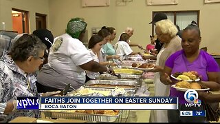 Faiths join together on Easter Sunday