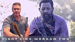 Fight like Morgan from the Walking Dead with this Simple self defense tool, the hiking staff