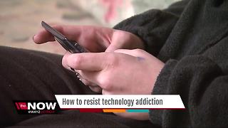 How to resist technology addiction