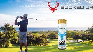 Bucked Up Golf Shots Nootropic Energy Shots for Golfers