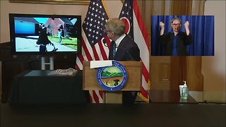 Gov. Mike DeWine shares social distancing celebration of Cleveland woman's 100th birthday