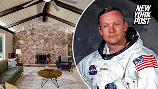 The Texas home where Neil Armstrong lived during historic moon expedition lists for $550K