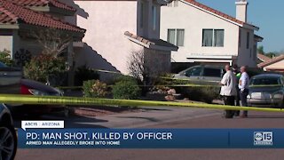 Man shot, killed by Phoenix officer
