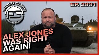 OCTOBER OF 2021 ALEX JONES PREDICTED A MAJOR WAR WOULD TAKE PLACE IN FEB.