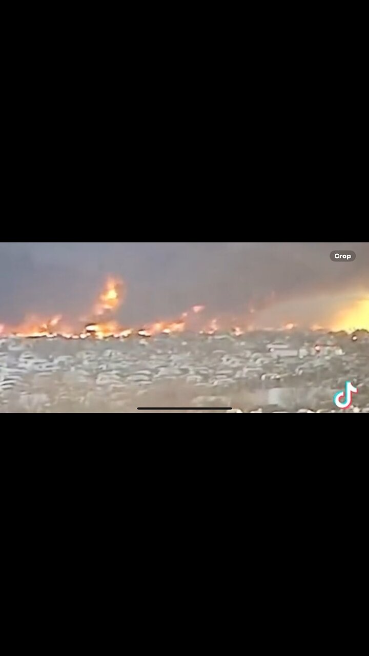 Strange Automobile Salvage Yard Fire In Texas
